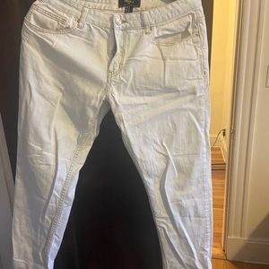 White denim jeans 34W/32L